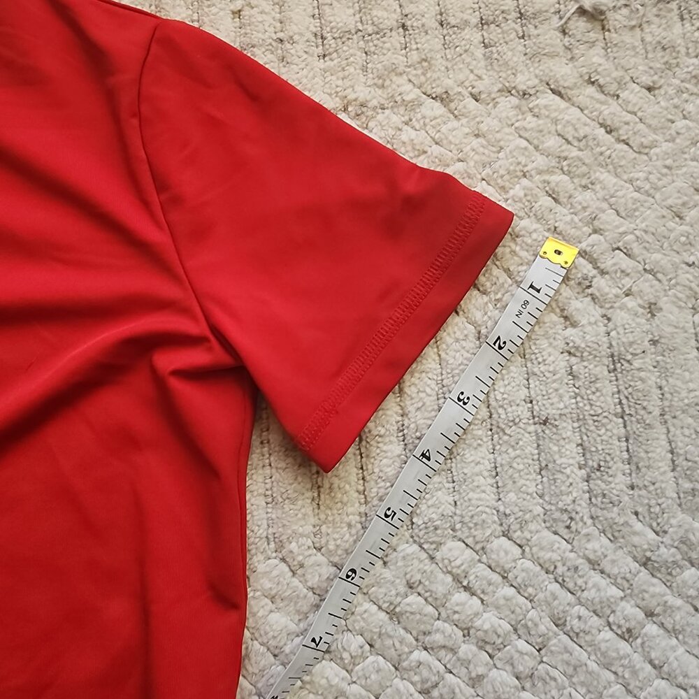 Cat & Jack Girls Red Short‑Sleeve Shirt – Youth Size 8/10 - Picture 9 of 14